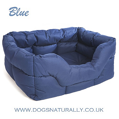 Rectangular Waterproof Dog Beds (Blue)